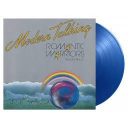 Modern Talking - Romantic Warriors, Limited 5th Album, 180-Gram Transparent Blue Colored Vinyl, Brand New
