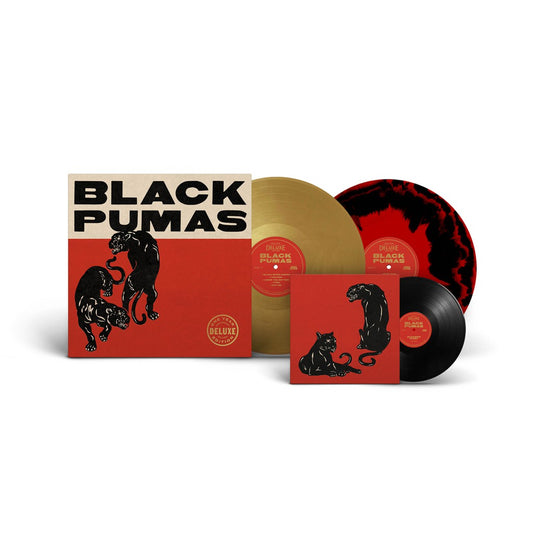 Black Pumas - Black Pumas (Deluxe Edition) – 2LP, Colored Vinyl, W 7”, Brand New
