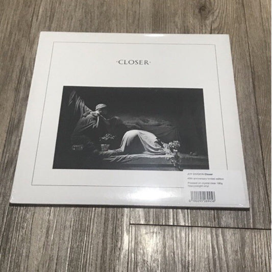 Joy Division - Closer LP, brand New, 40th anniversary limited edition crystal clear LP, 180g
