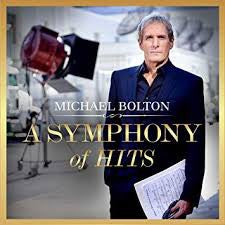 Michael Bolton - A Symphony of Hits LP, Brand New, yellow LP