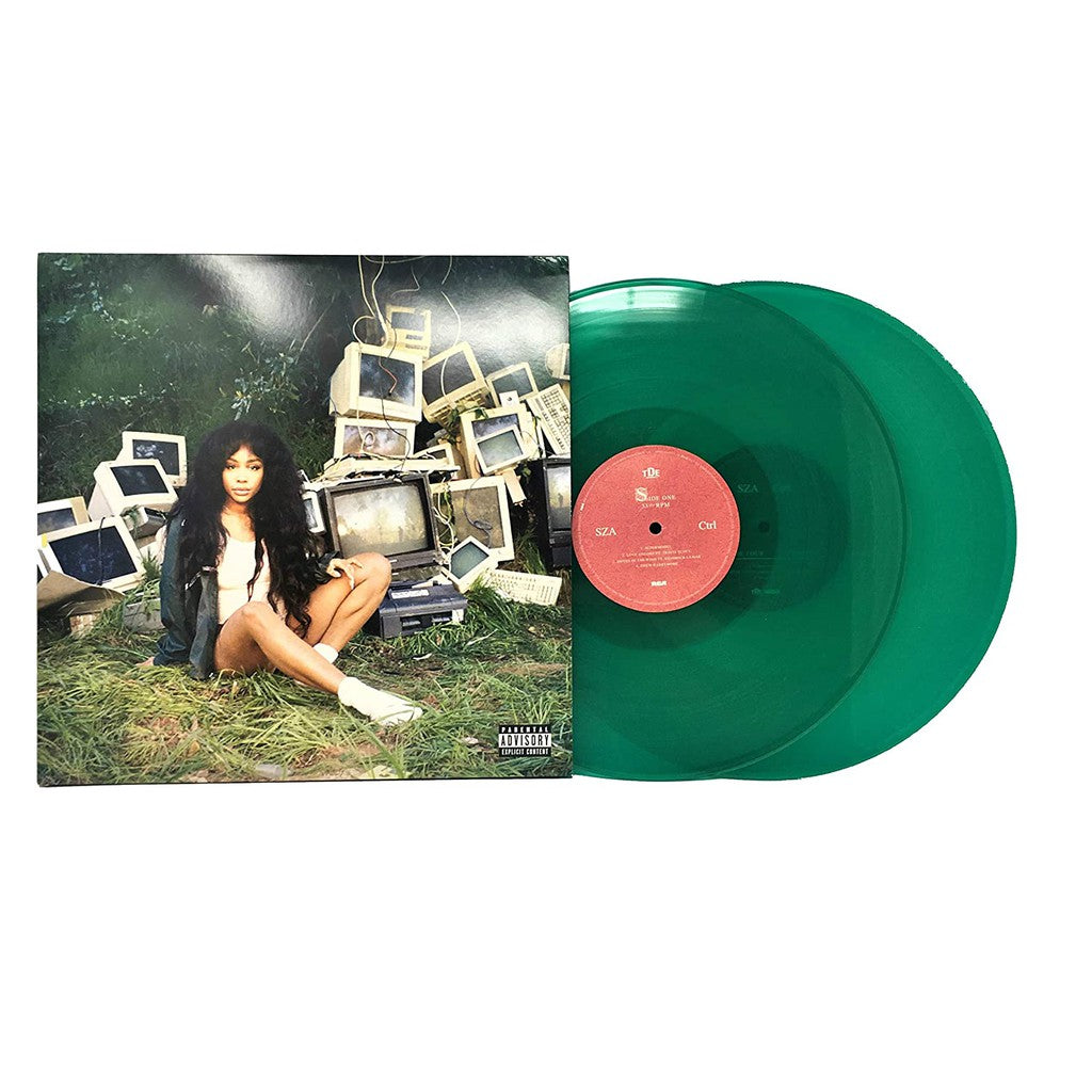 SZA – Ctrl 2 LPs, Green Translucent Vinyl, Brand New