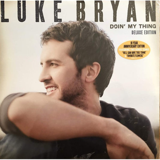 Luke Bryan. Doin My Thing. Deluxe Edition 2 Bonus Tracks. VINYL RECORD LP. NEW SEALED
