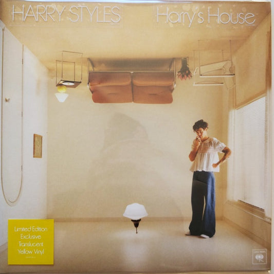 Harry Styles – Harry’s House, Limited Edition, Yellow color Vinyl, LP, Brand New, cover slight bend