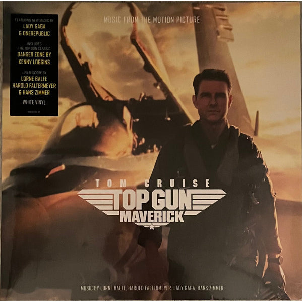 OST - Top Gun: Maverick- Various Artist, LP, White Color Vinyl, Brand New