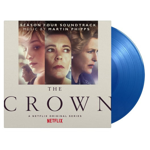 OST - THE CROWN SEASON 4, LP, Royal Blue Color Vinyl, Brand New