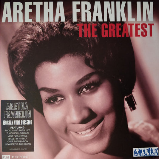Aretha Franklin The Greatest, LP, Brand New