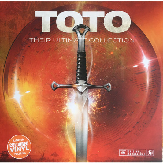 Toto – Their Ultimate Collection, LP, Red Color Vinyl, Brand New