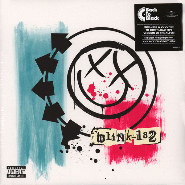 Blink-182 – Blink-182, 2LP, Single Sided, Etched, Gatefold, Brand New