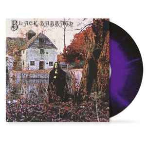 Black Sabbath – Black Sabbath, LP, Purple & Black Splatter Color Vinyl, Brand New