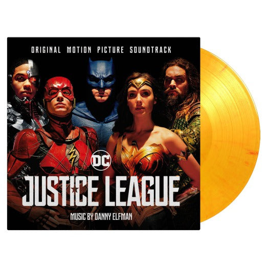 OST - JUSTICE LEAGUE - DANNY ELFMAN, 2LP, Colored Vinyl, Brand New