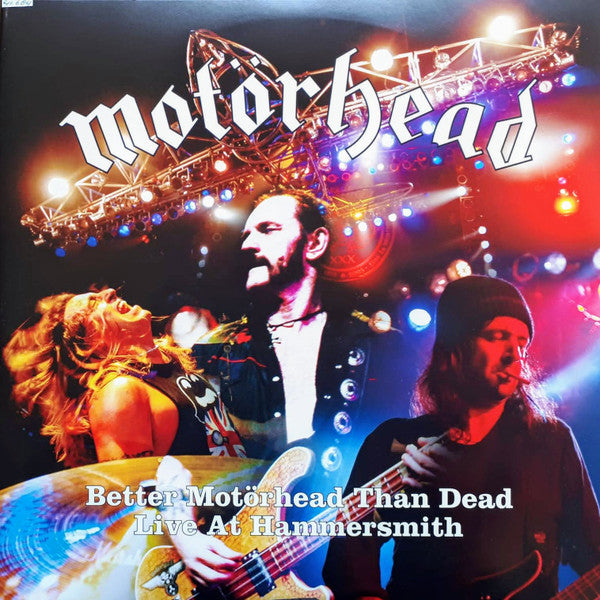 Motörhead – Better Motörhead Than Dead - Live At Hammersmith, 4LP, Brand New