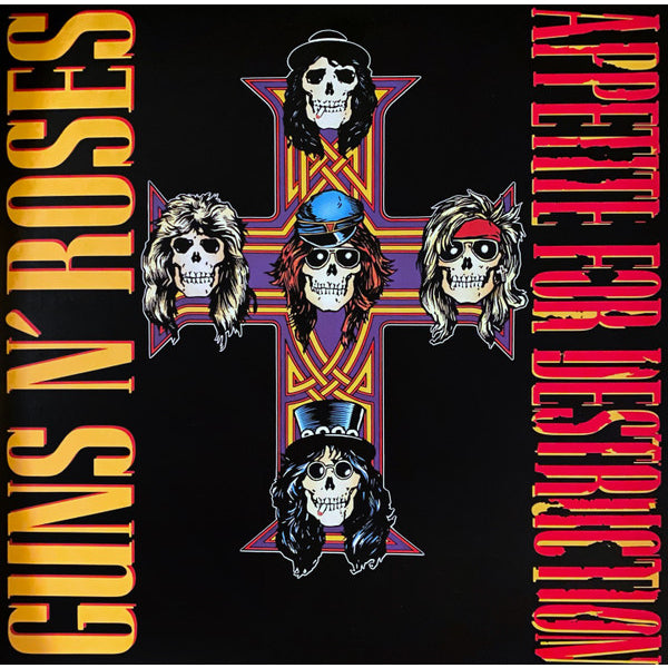 Guns N' Roses – Appetite For Destruction, 2LP, Single Sided, Gatefold, Brand New