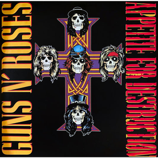 Guns N' Roses – Appetite For Destruction, 2LP, Single Sided, Gatefold, Brand New