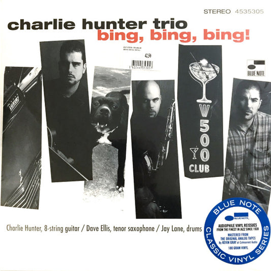Charlie Hunter Trio – Bing, Bing, Bing, 2LP, Blue Note, Brand New