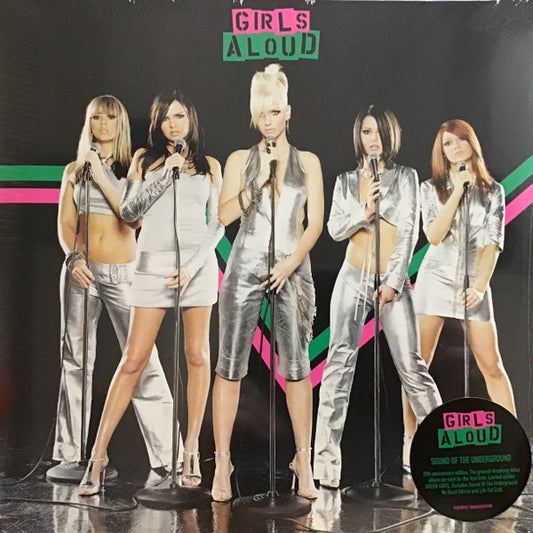 Girls Aloud – Sound Of The Underground, LP, 20th Anniversary, Green Color Vinyl, Brand New
