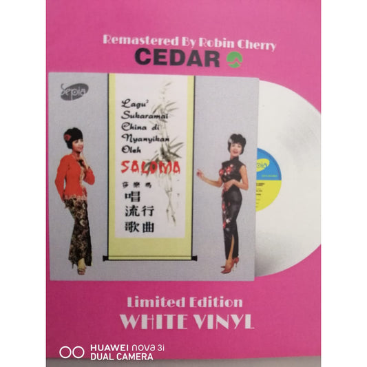 Saloma - Lagu Lagu China Di Nyanyikan Oleh Saloma, LP, White Color Vinyl, Brand New