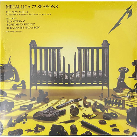 Metallica – 72 Seasons, 2LP, Gatefold, Brand New