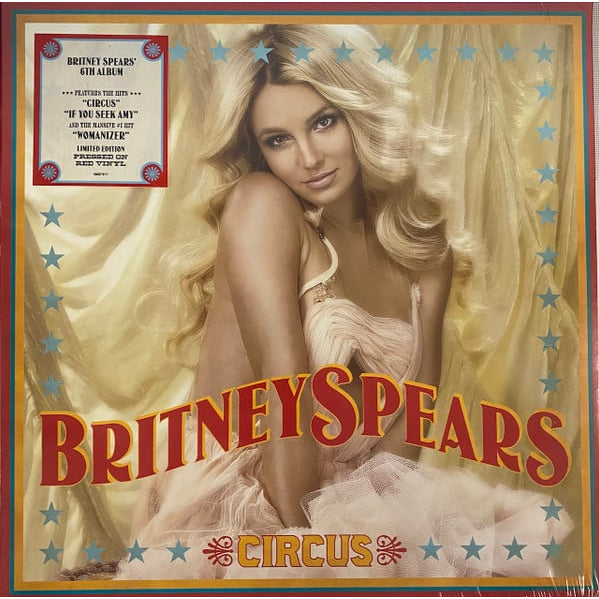 Britney Spears – Circus, LP, Translucent Red Color Vinyl, Brand New