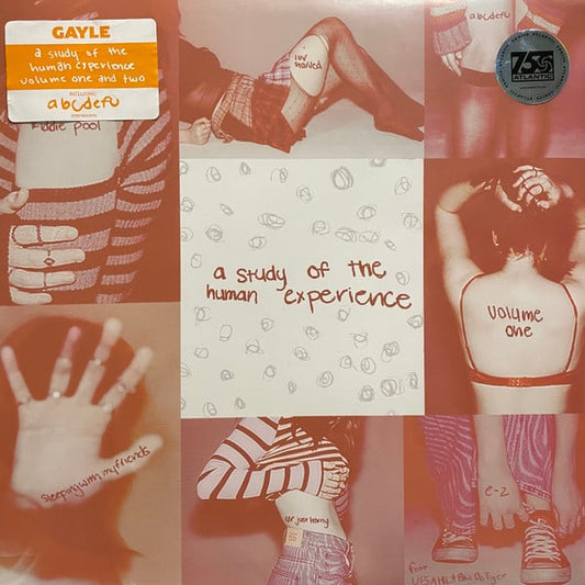 Gayle – A Study Of The Human Experience Volume One And Two, LP, Orange Color Vinyl, Brand New