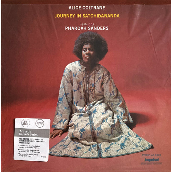 Alice Coltrane Featuring Pharoah Sanders – Journey In Satchidananda, LP, Brand New