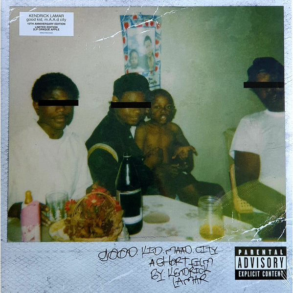 Kendrick Lamar – Good Kid, M.A.A.d City, 2LP, 10th Anniversary Edition, Opaque Apple Color Vinyl, Brand New