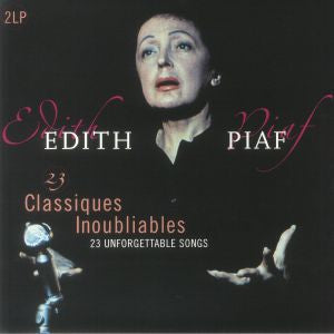 Edith Piaf – 23 Classiques Inoubliables - 23 Unforgettable Songs, 2LP, Color Vinyl, Brand New