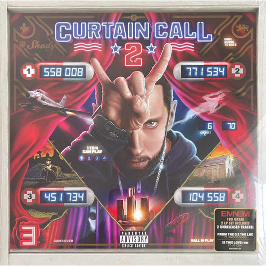 Eminem – Curtain Call 2, 2LP, Brand New, bend corner