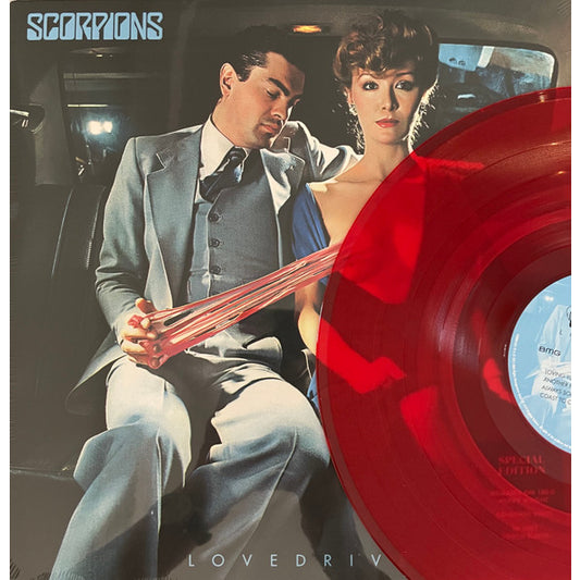 Scorpions – Lovedrive, LP, Red Transparent Color Vinyl, Brand New