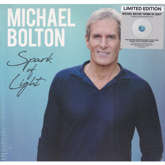 Michael Bolton – Spark Of Light, LP, White Color Vinyl, Brand New