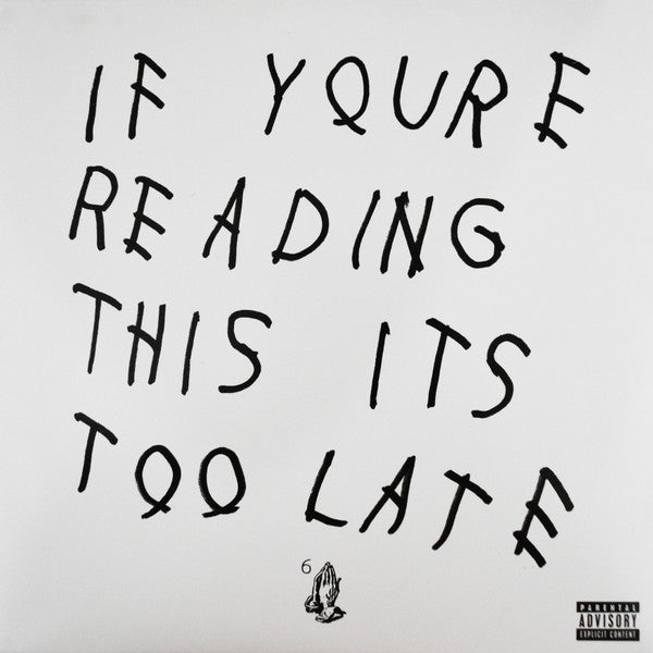 Drake – If You're Reading This It's Too Late, 2LP, Gatefold, Brand New