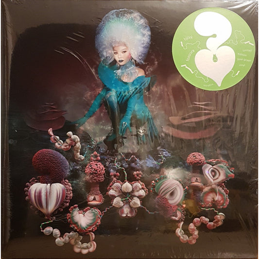 Bjork – Fossora, 2LP, Lime Green Transparent Color Vinyl, Brand New