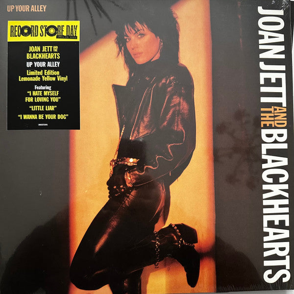 Joan Jett And The Blackhearts – Up Your Alley, LP, Lemonade Yellow Color Vinyl, Brand new