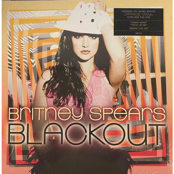 Britney Spears – Blackout, LP, Orange Color Vinyl, Brand New