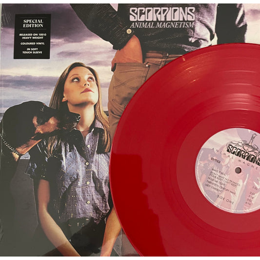 Scorpions – Animal Magnetism, LP, Red Color Vinyl, Brand New
