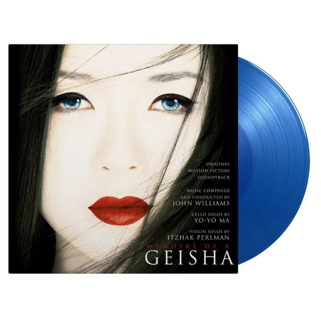 OST - Memoirs Of A Geisha – John Williams, 2LP, Translucent Blue Coloured Vinyl, Brand new