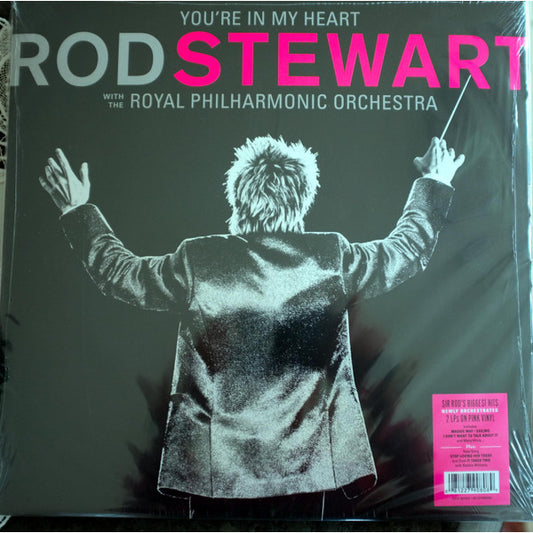 Rod Stewart With The Royal Philharmonic Orchestra – You're In My Heart, 2LP, Pink Color Vinyl, Brand New