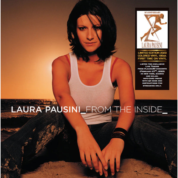 Laura Pausini – From The Inside, Numbered, Yellow Transparent Color Vinyl, Brand New