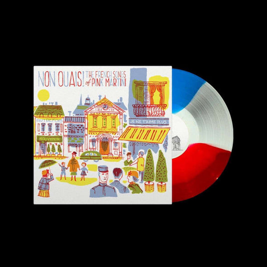 Pink Martini – Non Ouais! (The French Songs Of Pink Martini), LP, Tri-Colored Vinyl, Brand New
