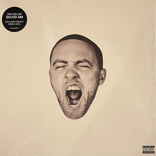 Mac Miller – GO:OD AM, 2LP, Green Color Vinyl, Brand New
