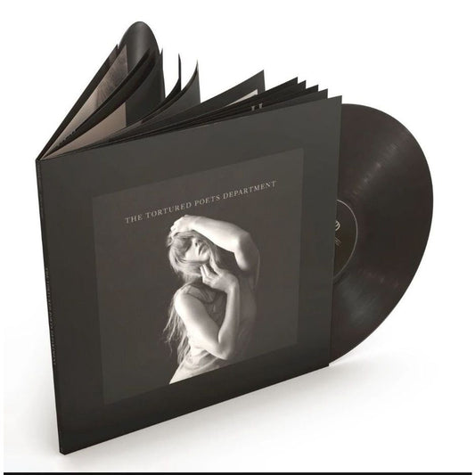 Taylor Swift- The Tortured Poets Department, 2LP, The Black Dog Color Vinyl, Brand New