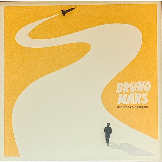 Bruno Mars – Doo-Wops & Hooligans, LP, Translucent Yellow and Black Splatter Color Vinyl, Brand New