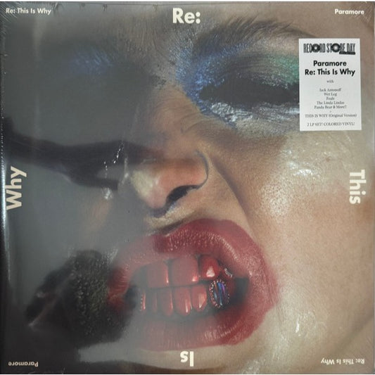Paramore – Re: This Is Why (Remix + Standard), 2LP, Ruby Red Transparent & Opaque White Color Vinyl, Brand New