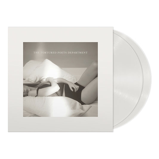 Taylor Swift- The Tortured Poets Department, 2LP, The Manuscript Edition, Ghosted White Color Vinyl, Brand New