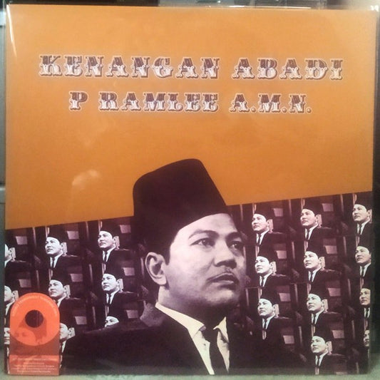 P. Ramlee, Saloma – Kenangan Abadi P. Ramlee A.M.N, 2LP, Transparent Tangerine Color Vinyl, Brand New