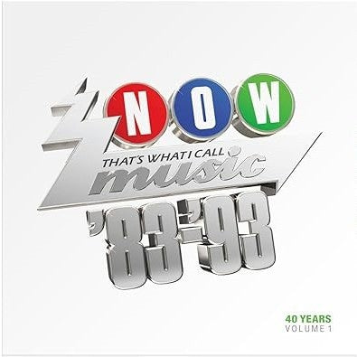 Now That's What I Call 40 Years: Volume 1 1983-1993 - Various Artist, 3LP, Brand New