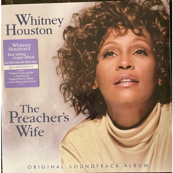 OST - The Preacher's Wife - Whitney Houston, 2LP, Yellow Opaque Color Vinyl, Brand New,