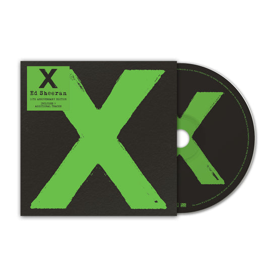 Ed Sheeran – X, CD, 10th Anniversary Edition, Brand New