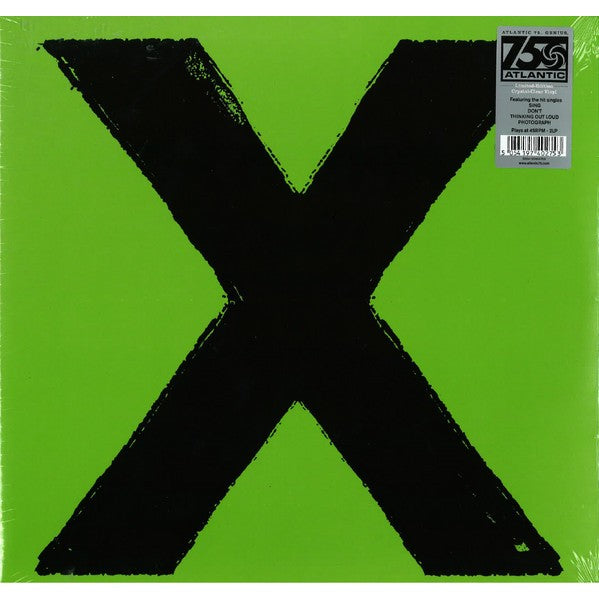 Ed Sheeran – X, 2LP, 45 RPM, Crystal Clear Color Vinyl, Brand New