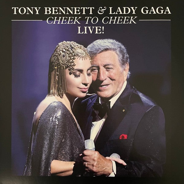 Tony Bennett & Lady Gaga – Cheek To Cheek Live! 2LP, Brand New