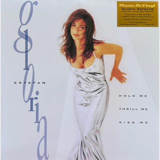 Gloria Estefan – Hold Me, Thrill Me, Kiss Me, LP, Numbered, White Color Vinyl, Brand New